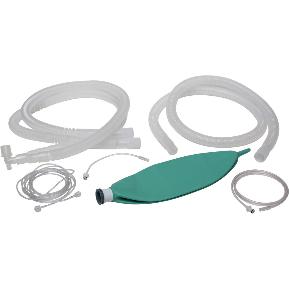 Patient Circuit Startup Kit, Adult, Dual Limb, Disposable, 3L bag 1/pack Patient Circuit Startup Kit, Adult, Dual Limb, Disposable, 3L bag 1/pack