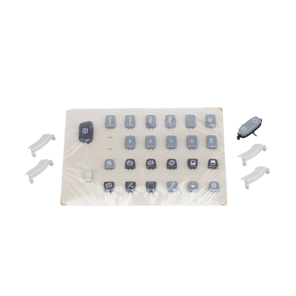 Button Cap Kit LOGIQ E9 with Bflow - Improved plastic Button Cap Kit LOGIQ E9 with Bflow - Improved plastic